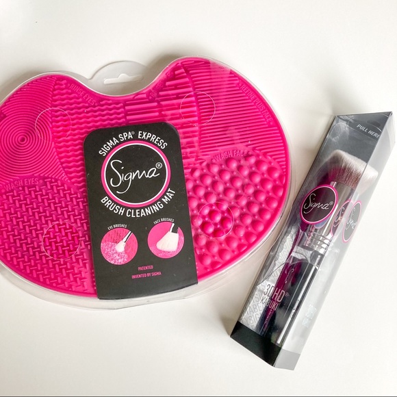 Sigma Beauty Makeup Nib Sigma Brush Cleaning Mat 3dhd Kabuki Brush Poshmark